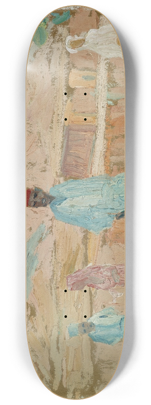 Ernst Schiess - Algerische Eingeborene 8.25 inch art skate deck