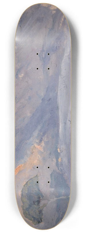 Ernst Schiess - Bare Hills in the Evening Glow 8.25 inch art skate deck