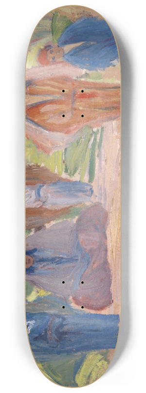 Ernst Schiess - Fnf Beduinen 8.25 inch art skate deck