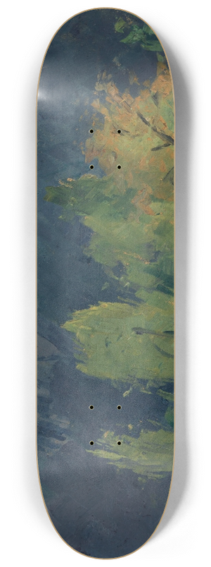 Ernst Schiess - Mountain Landscape 8.25 inch art skate deck