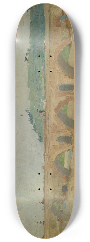 Ernst Schiess - Ponte Molle 8.25 inch art skate deck