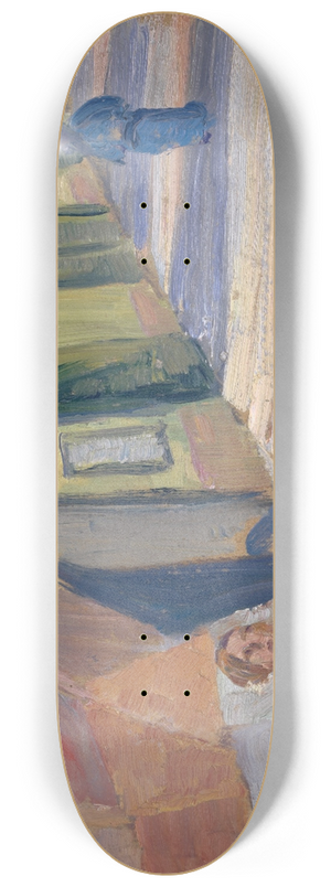 Ernst Schiess - Under the Arcades 8.25 inch art skate deck