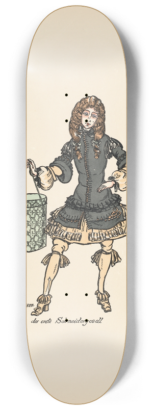 Ernst Stern - Der erste Schneidergesell 8.25 inch art skate deck