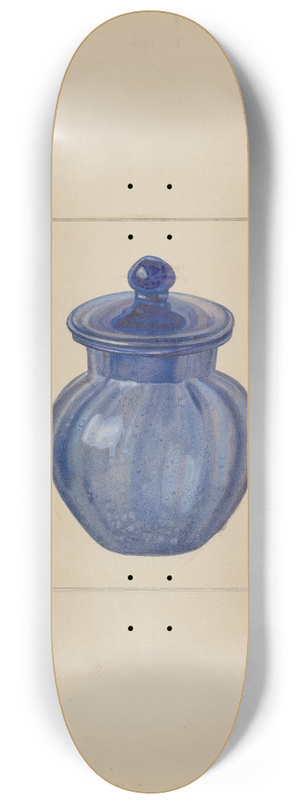 Erwin Schwabe - Rose Petal Jar 8.25 inch art skate deck