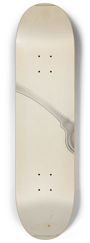 Erwin Schwabe - Silver Spoon 8.25 inch art skate deck