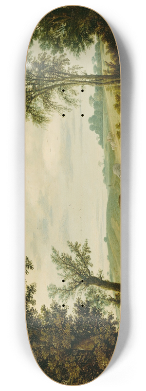 Esaias van de Velde - The Highway Robbery 8.25 inch art skate deck