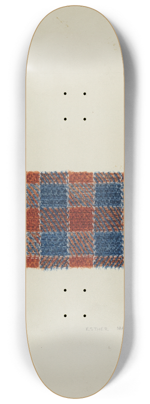 Esther Martindale - Textile 8.25 inch art skate deck