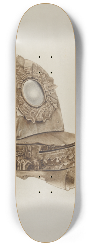 Esther Molina - Turtle Shell Bureau 8.25 inch art skate deck