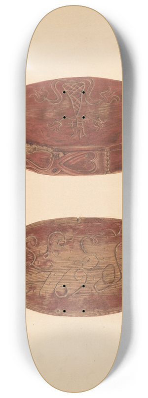 Ethel Clarke - Bishop Hill  Bridal Box 8.25 inch art skate deck