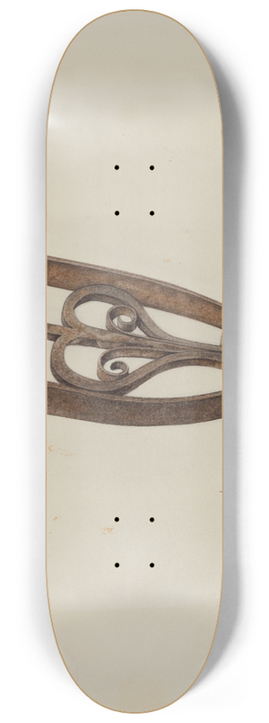 Ethel Clarke - Trivet 8.25 inch art skate deck