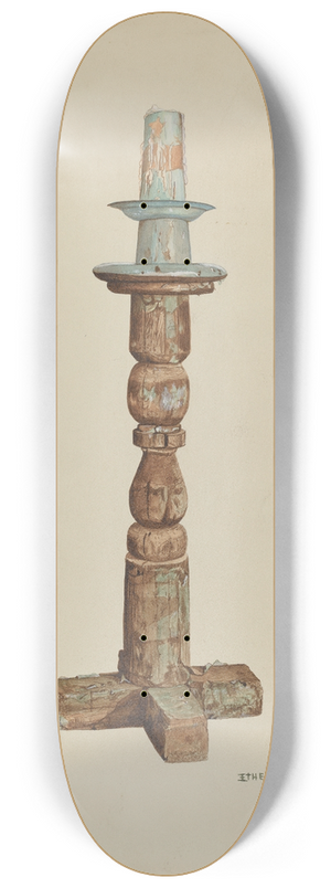 Ethel Dougan - Pascal Candlestick 8.25 inch art skate deck