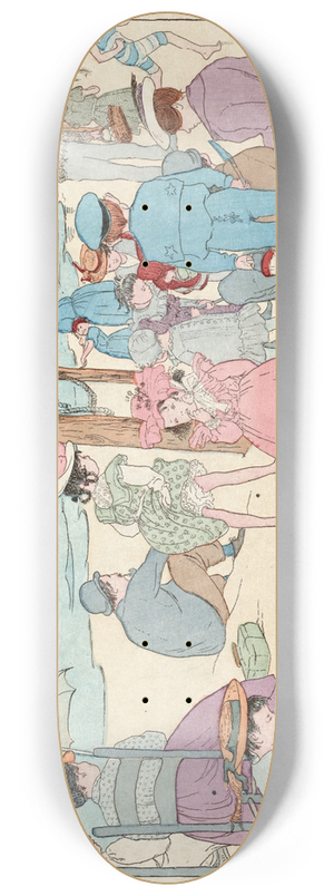 Ethel Mars - At Coney Island 8.25 inch art skate deck
