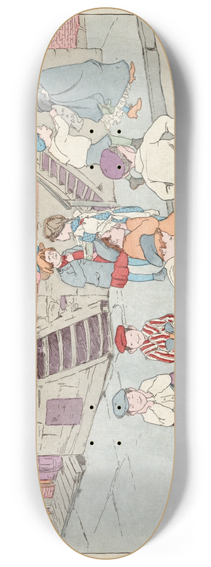 Ethel Mars - The First of April 8.25 inch art skate deck