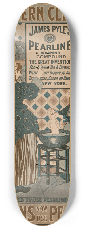 Ethel Reed - The modern cleanser 8.25 inch art skate deck