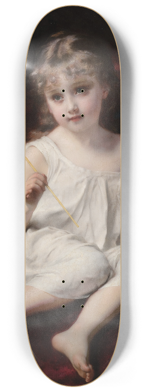 Etienne Adolphe Piot - Les bulles de savon 8.25 inch art skate deck