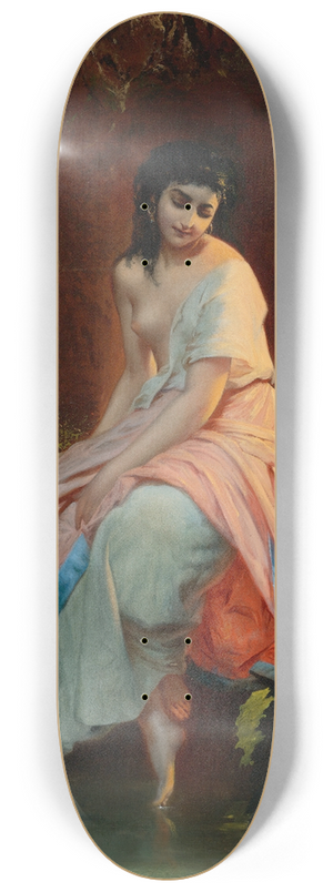 Etienne Adolphe Piot - The Bather 8.25 inch art skate deck
