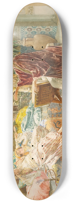 Ettore Simonetti - Afternoon Lessons 8.25 inch art skate deck