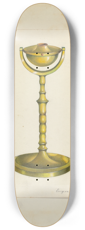 Eugene Barrell - Lamp 8.25 inch art skate deck