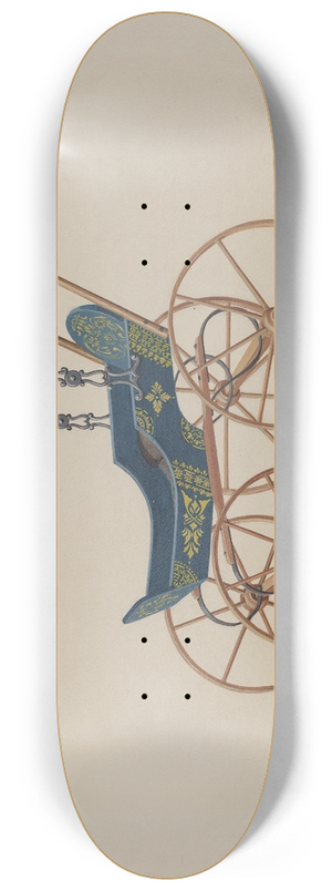 Eugene Croe - Doll Buggy 8.25 inch art skate deck