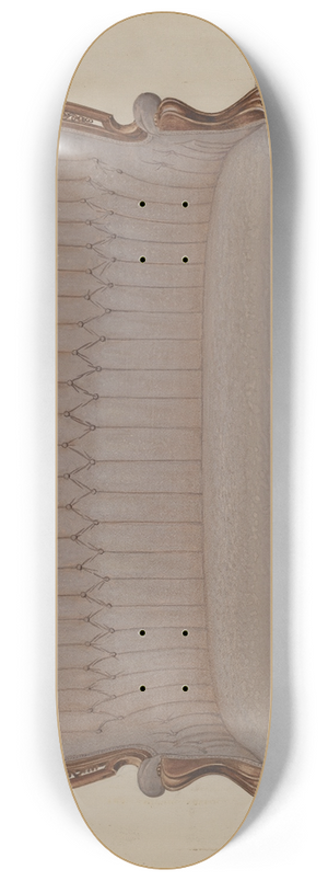 Eugene Croe - Rosewood Sofa 8.25 inch art skate deck