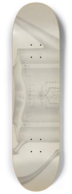 Eugene La Foret - Silver Teapot 8.25 inch art skate deck