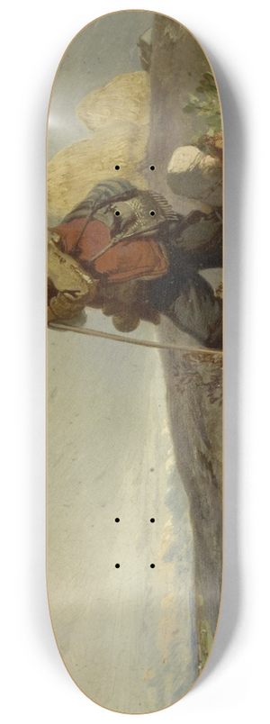 Eugene Le Poittevin - A young Herdsman 8.25 inch art skate deck