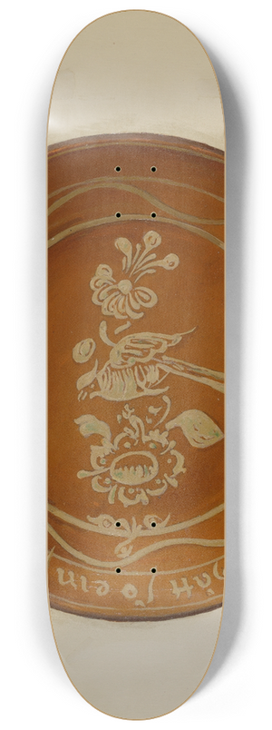 Eugene Shellady - Pa. German Dish 8.25 inch art skate deck
