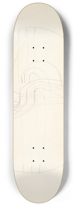 Frederic Leighton - Circular Diagram 8.25 inch art skate deck