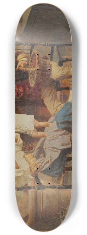 Eugenio Zampighi - First steps 8.25 inch art skate deck