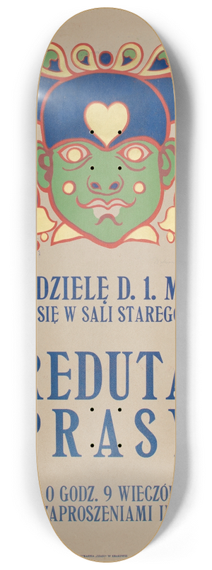 Eugeniusz Ludwik Dbrowa-Dbrowski - Reduta Prasy 8.25 inch art skate deck