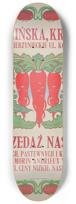 Eugeniusz Ludwik Dbrowa-Dbrowski - Sprzeda nasion warzywnych 8.25 inch art skate deck