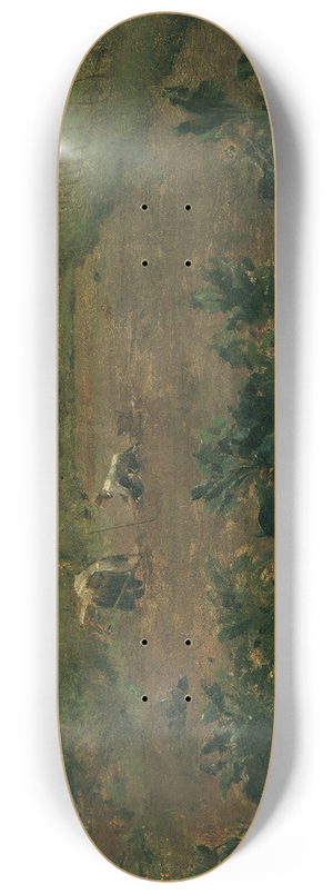 Eugen Jettel - Feldarbeit 8.25 inch art skate deck