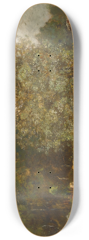 Eugen Jettel - Ford over a River 8.25 inch art skate deck