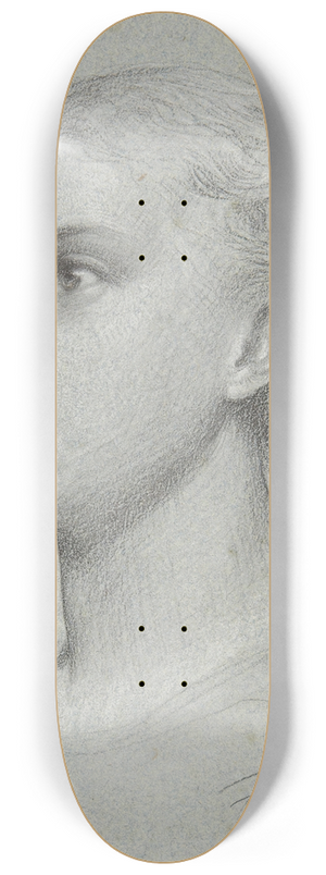 Frederic Leighton - Head of a girl 8.25 inch art skate deck