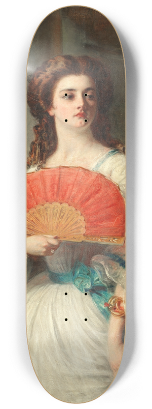 Abraham Solomon - I love another! 8.25 inch art skate deck