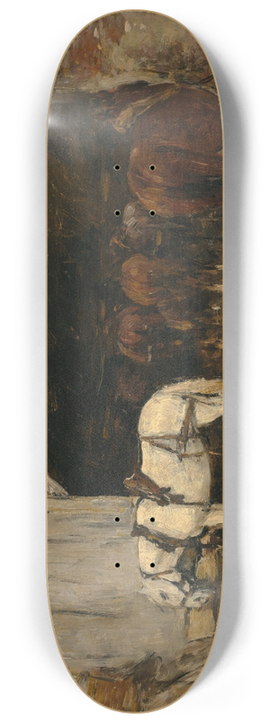 Eugne Boudin - Cour et curie dun loueur 8.25 inch art skate deck