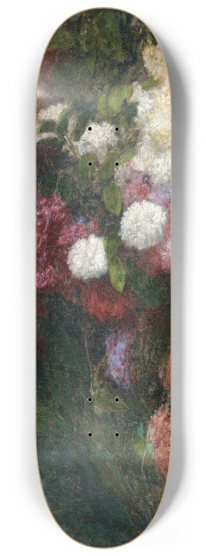 Eugne Boudin - Flower Bunch 8.25 inch art skate deck