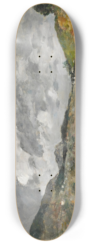 Eugne Boudin - Montagnes, Environs de Nice 8.25 inch art skate deck