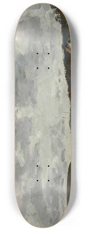 Eugne Boudin - Paysage Breton 8.25 inch art skate deck