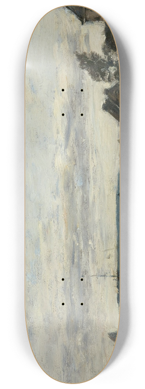 Eugne Boudin - Rivage Breton 8.25 inch art skate deck