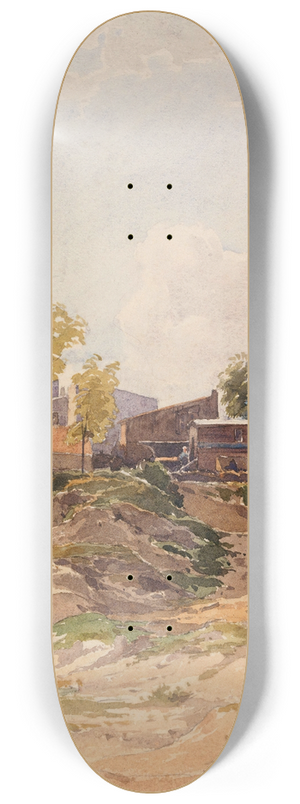 Eugne Bourgeois - Boulevard Massna 8.25 inch art skate deck