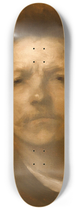 Eugne Carriere - Self-portrait 8.25 inch art skate deck