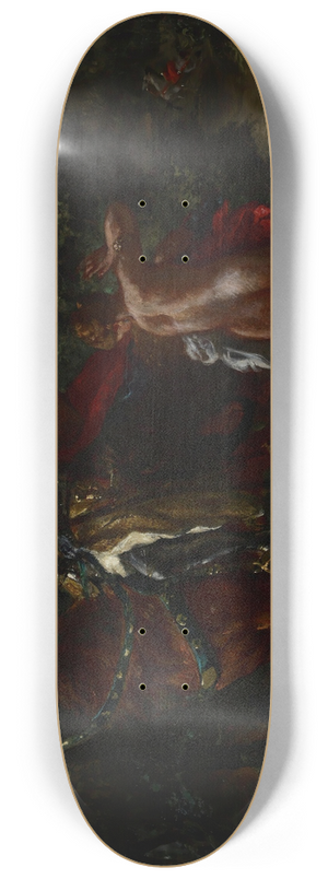 Eugne Delacroix - Marphise 8.25 inch art skate deck