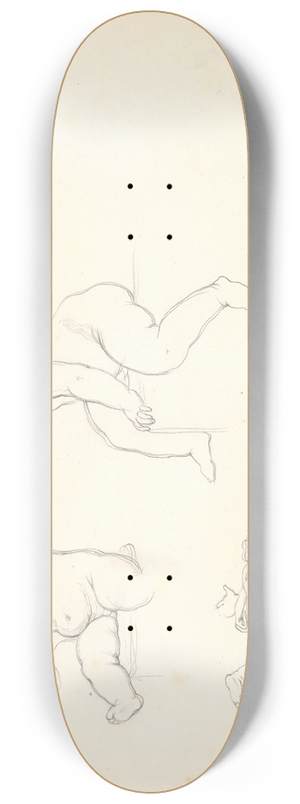 Frederic Leighton - Three Children 8.25 inch art skate deck