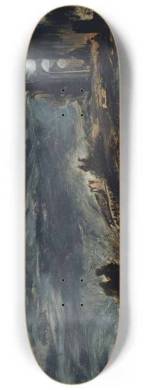 Eugne Delacroix - The Witches Sabbath 8.25 inch art skate deck