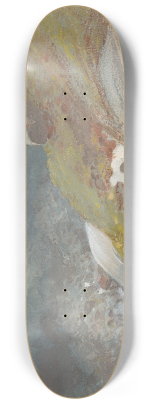 Eugne-Emmanuel Viollet-le-Duc - View Above Handeck, Switzerland 8.25 inch art skate deck