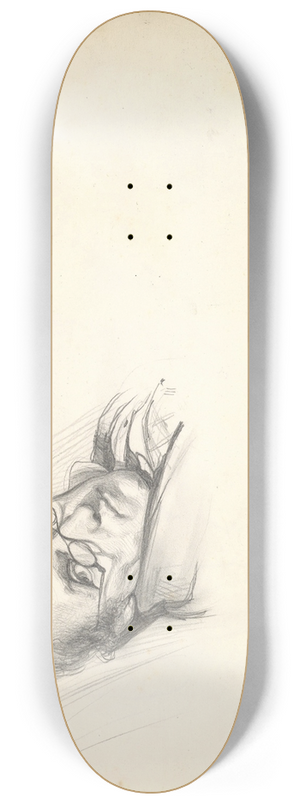 Frederic Leighton - William Makepeace Thackeray 8.25 inch art skate deck