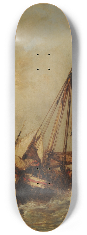 Eugne Isabey - Marina 8.25 inch art skate deck