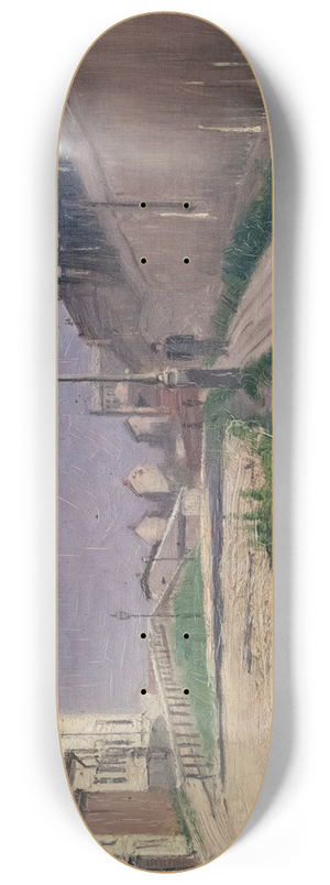 Eugne Jansson - Roslagsgatan 8.25 inch art skate deck