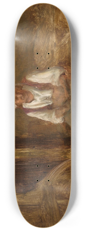 Aleksander Kotsis - Old woman indoors 8.25 inch art skate deck Aleksander Kotsis - Old woman indoors 8.25 inch art skate deck